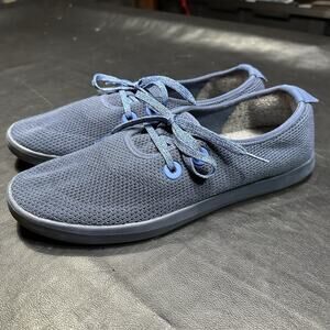 ALLBIRDS TREE SKIPPER KAURI MARINE BLUE BOAT SHOES WALKING LACE MEN’S 12 - 700